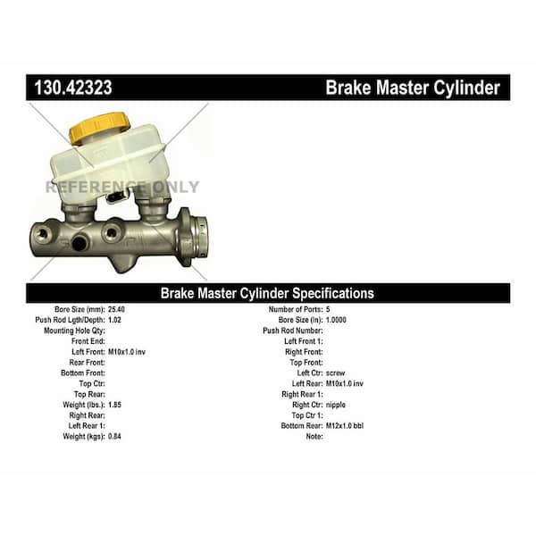 Centric Parts Premium Master Cylinder - Preferred