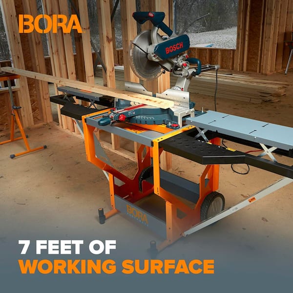 BORA Steel Portacube STR Miter Saw Workstation PM-8000 - The Home