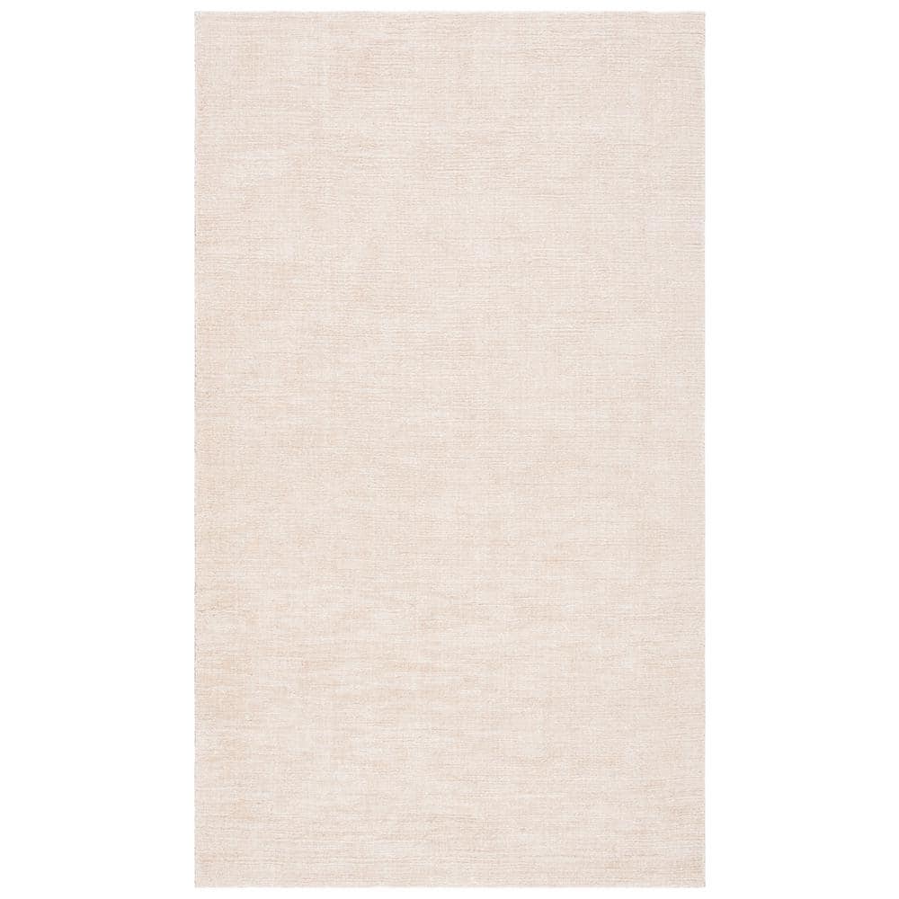 Hand-Knotted Artisan Red Jute 5'x8' Non-Slip Area Rug