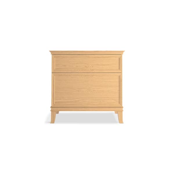 KOHLER Artifacts 36 in. x 21.89 in. D x 34.49 in. H Bath Vanity Cabinet without Top in Weathered Oak
