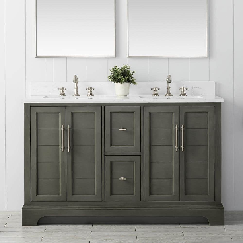 Vanity Art Chambery 54 in. W x 22 in. D x 34.5 in. H
