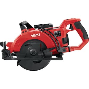 SC 60W-A 7-1/4 in. 36-Volt Cordless Brushless Wood Worm Drive Circular Saw with Five SPX 1-1/4 in. 24 TPI Framing Blades