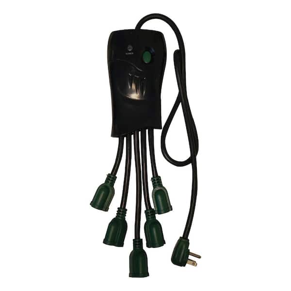 GoGreen Power 5 Outlet Octopus Surge Protector