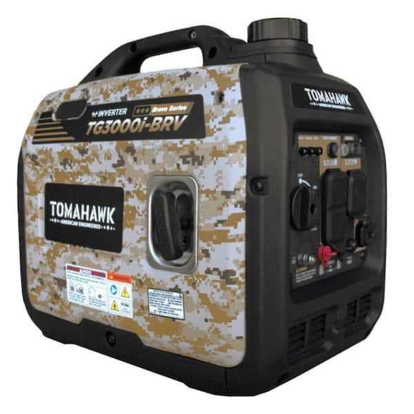 3000-Watts Inverter Generator Super Quiet Portable Gas Power Professional Use-Camo Special Edition