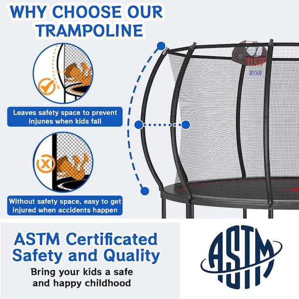 Have a question about SUNRINX FLIPZA 16 ft. Trampoline with