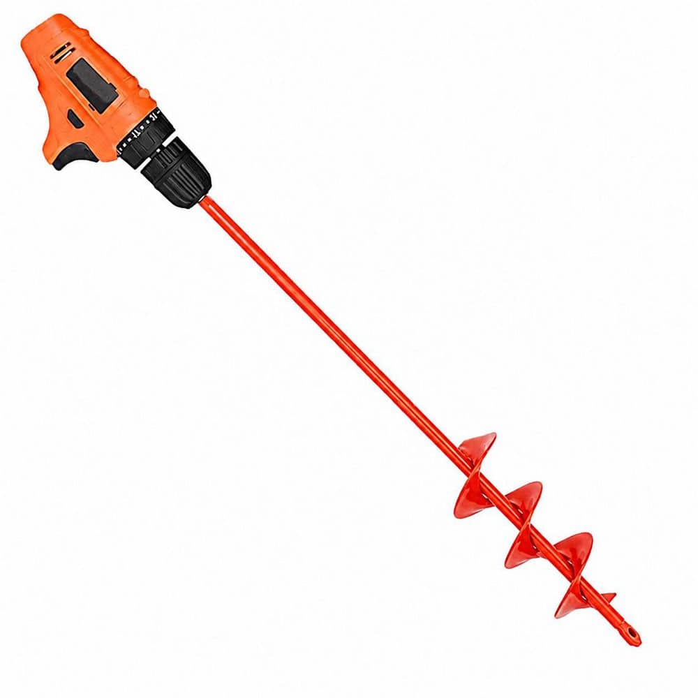 14.5 in. Bulb Planter Auger Drill Bit for Garden, Earth Spiral Digging Tool for 3/8 in. Hex Drive Drill, 1 Piece price history on PriceWatchPro