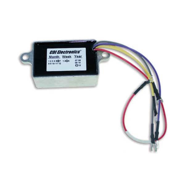 CDI Electronics Voltage Regulator - 2/3/4 Cyl. 10 Amp for Johnson/Evinrude (1992-2005)