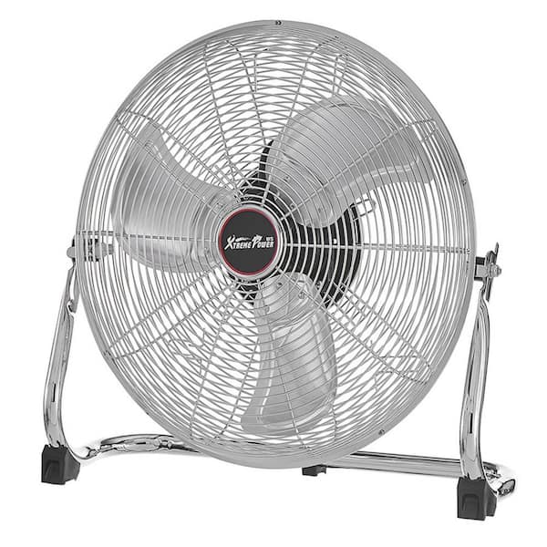 XtremepowerUS 16 in. 3Speed High Velocity Metal Floor Fan with Tilt