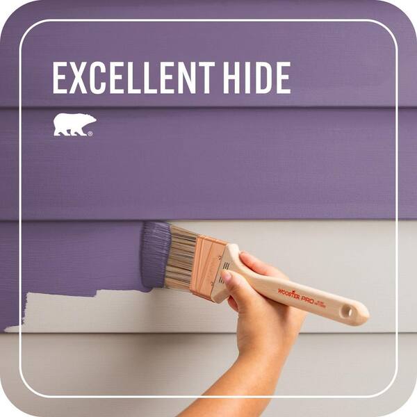 BEHR PREMIUM PLUS 1 gal. #650B-7 Mystical Purple Flat Exterior