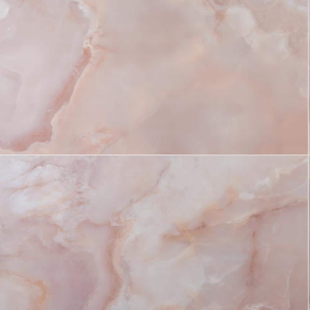 Jume Onyx Coral 23.62 in. x 47.24 in. Polished Porcelain Floor and Wall Tile (15.49 sq. ft./Case) price history on PriceWatchPro