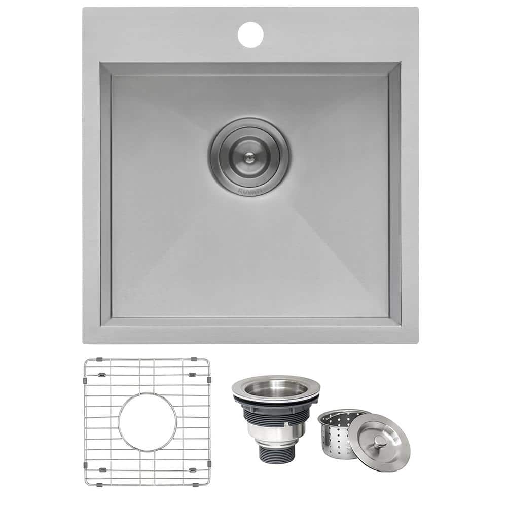 Ruvati 18" Stainless Steel Drop-In Bar Prep Sink