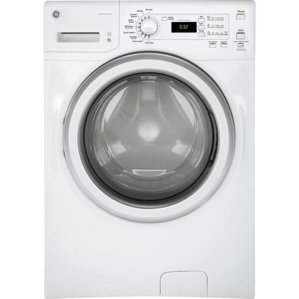 GE 4.1 cu. ft. Stackable White Front Load Washing Machine, ENERGY STAR