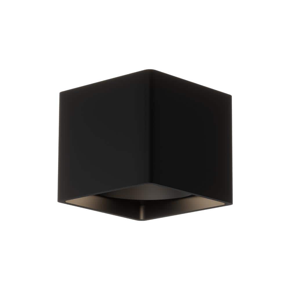 Falco 5-in 1 Light 15-Watt Black Integrated LED Flush Mount price history on PriceWatchPro