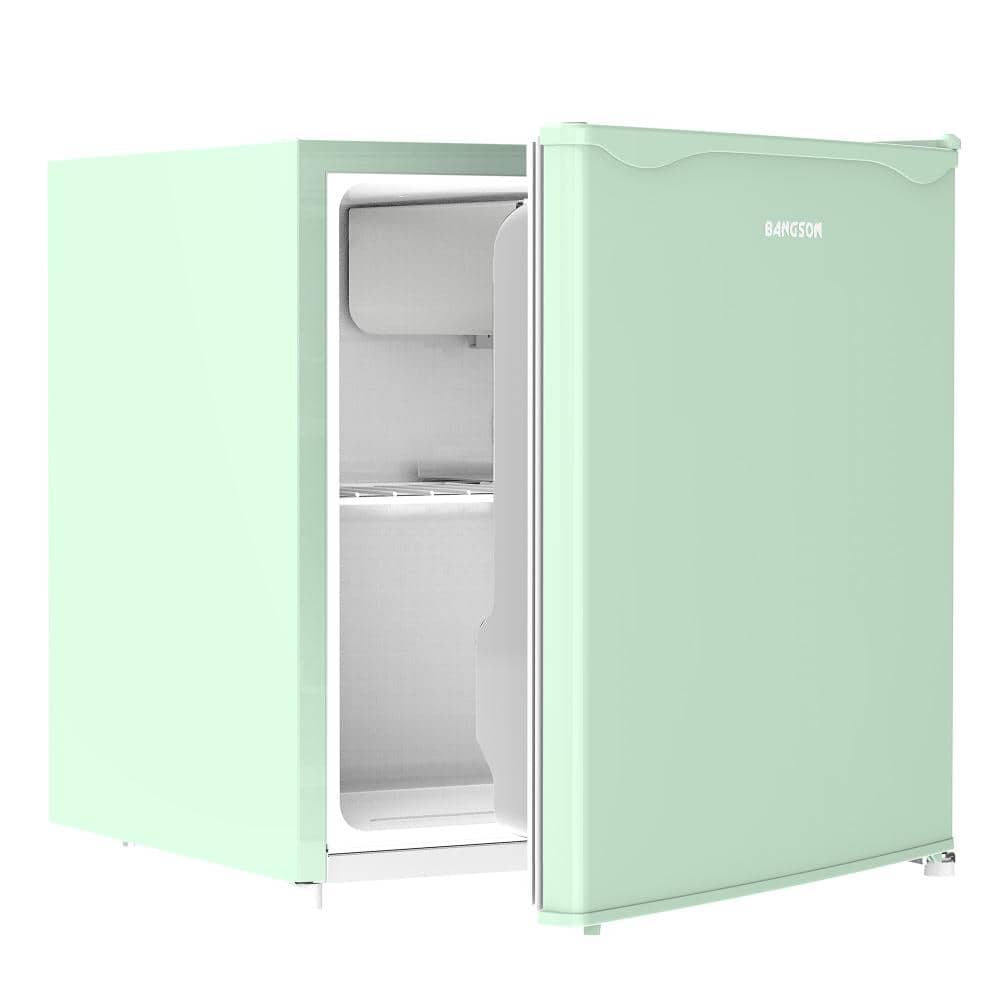 BANGSON BANGSON 1.7 Cu. Ft. Compact Single Door Mini Refrigerator with ...
