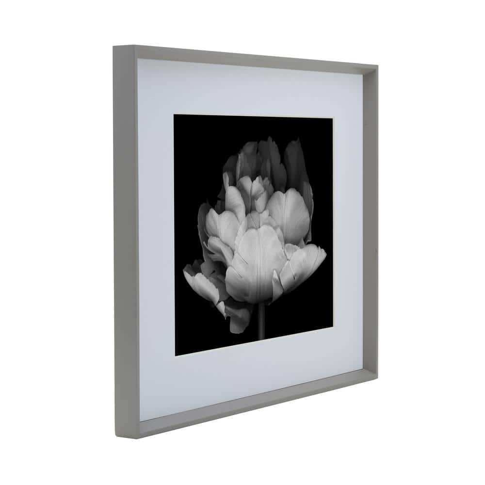 16 in. x 20 in. Gray Picture Frame Displays 11 in. x 14 in. Photos 16 in. x