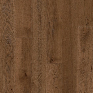 Take Home Sample - Hydropel Hickory Light Brown Engineered Hardwood Flooring - 5 in. x 7 in.