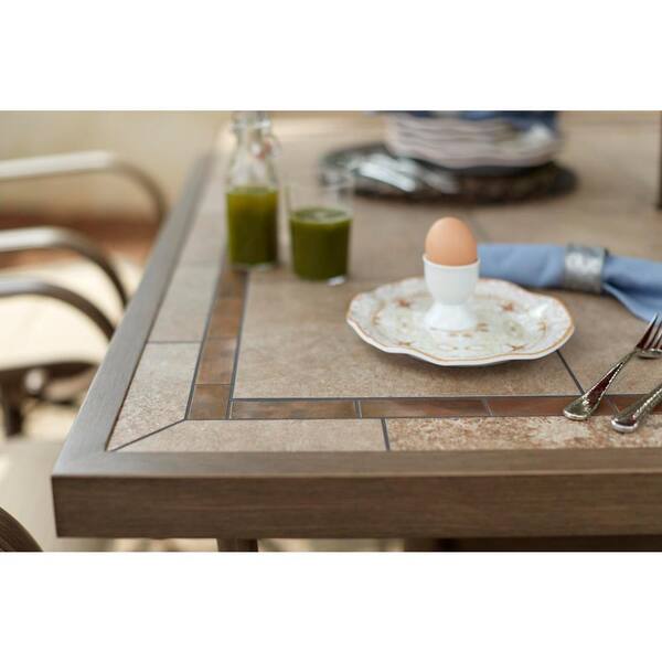 Home Decorators Collection Sun Valley Aluminum Bar Height Outdoor Dining Table 741.0760.000 The Home Depot