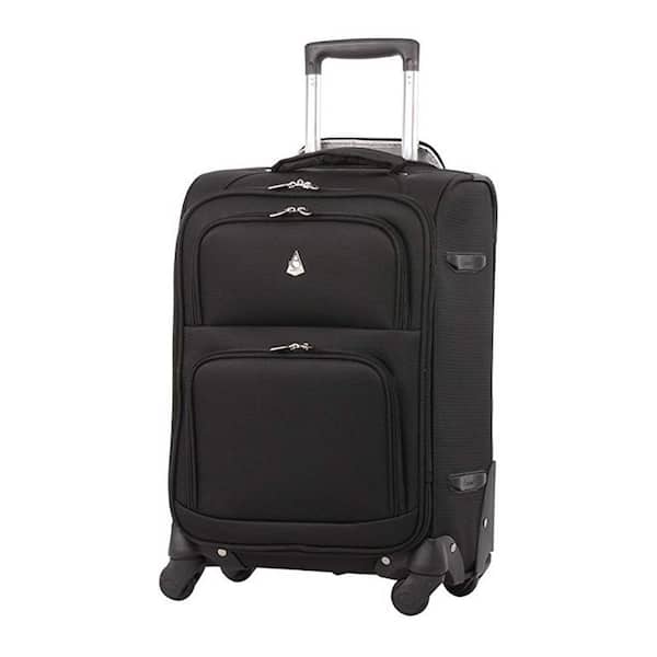 Unbranded Maximum Allowance Black Heavy Duty Airline Approved Carry On Suitcase