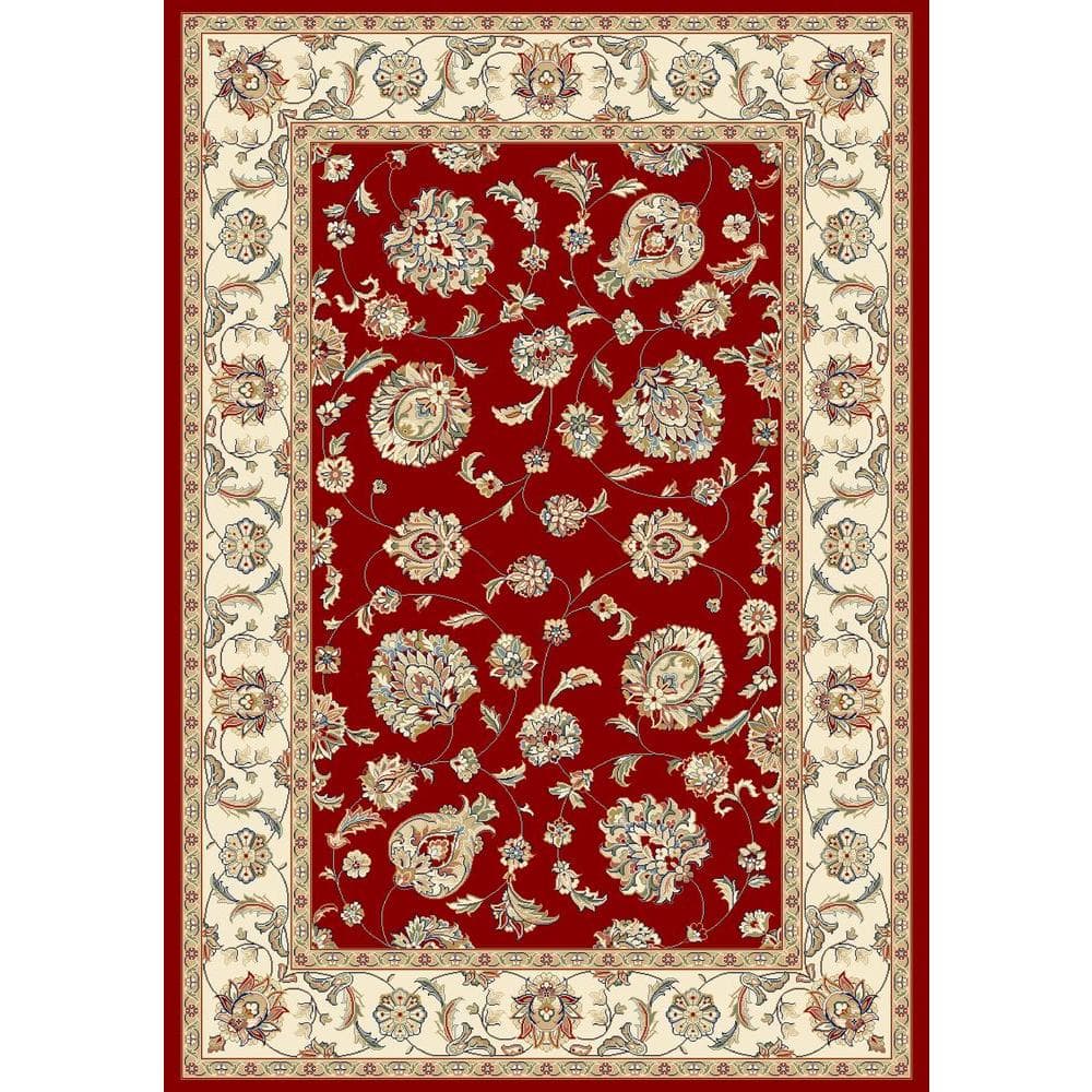 Judith Ivory 5 ft. x 8 ft. Oval Indoor Area Rug 9173055440 - The Home Depot