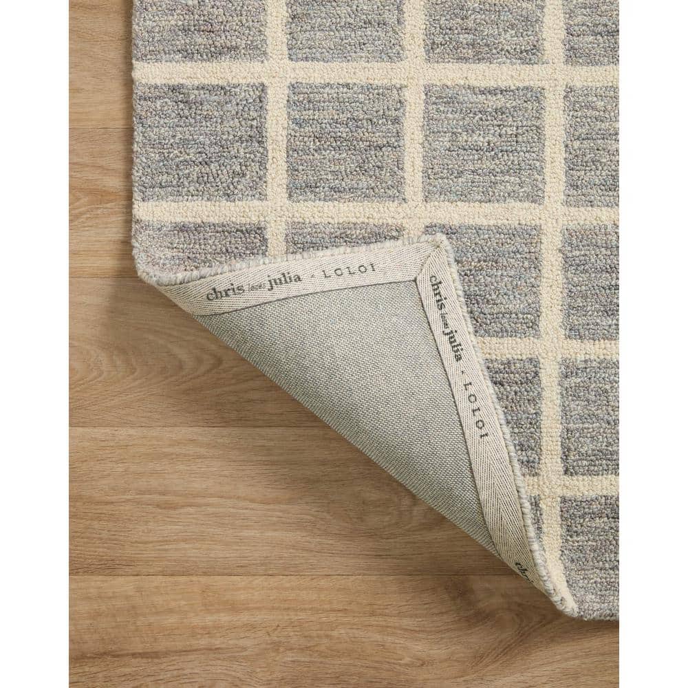 Ivory Wool Hand-Tufted Tufted Stain-Resistant Rug - 2 ft x 5 ft