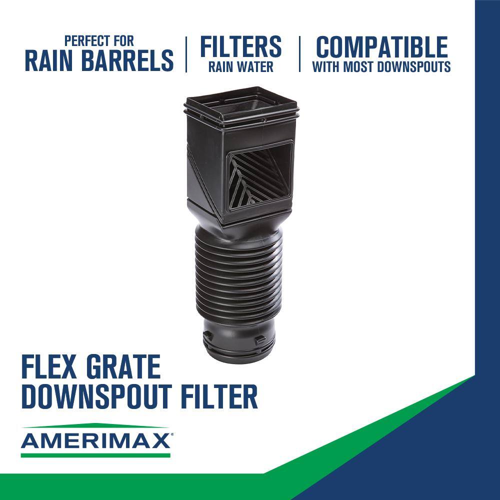 Buy Flex Grate Black Vinyl Downspout Filter Online at Lowest Price in India. 202516215