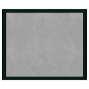 Tribeca Black 52 in. x 44 in. Framed Magnetic Board