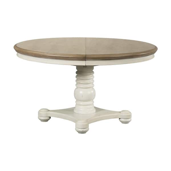 Picket House Furnishings Cayman Brown White Cottage Dining Table Dbs700dtbe The Home Depot