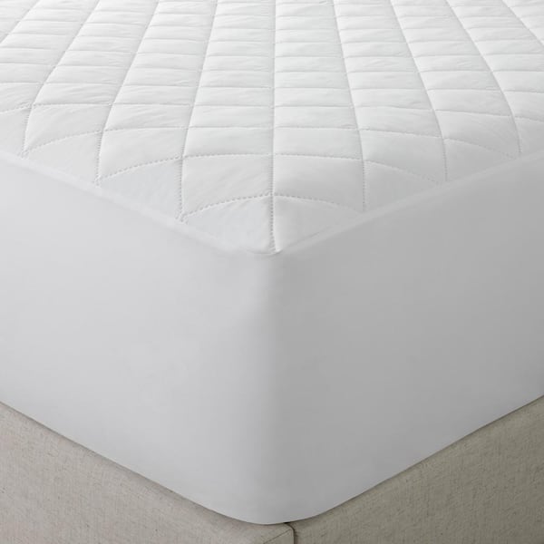 Jml Queen Waterproof Mattress Protector,Quilted Fitted Mattress Pad Fits Up to 16 inch Deep, White