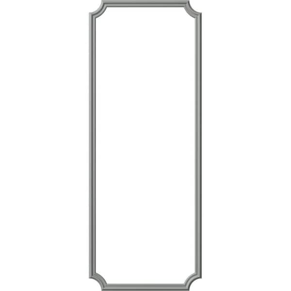 14 Sq. Ft. Unfinished Polyurethane Seville Panel Moulding Kit (Single Panel)
