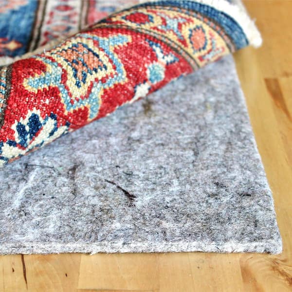 RUGPADUSA Natural Comfort 5 ft. x 8 ft. Rectangle Interior 100% Felt Cushioned 1/4 in. Thickness Rug Pad