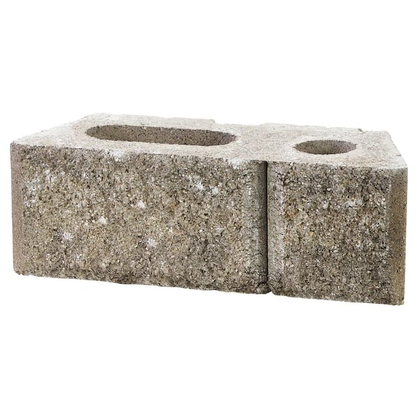 Pavestone RockWall Large x x Pecan Concrete Retaining  Wall Block (48 Pallet) 79824