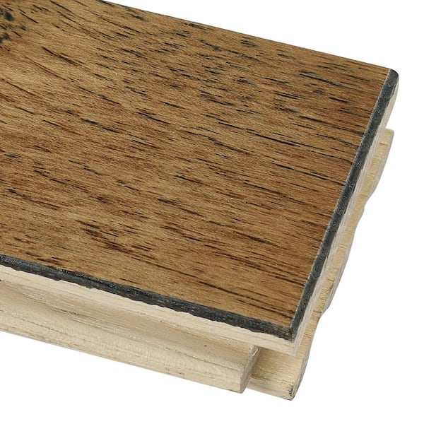 Bruce Vintage Farm Antique Timbers Hickory  3/4 in. T x 2-1/4 in. W Smooth Solid Hardwood Flooring (20 sq.ft./ctn)