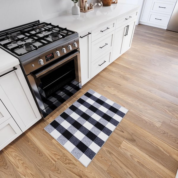 バッファロー　敷物 Amazon.com: Buffalo Check Bath Mat Rug Quick Dry Absorbent Rubber