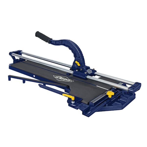QEP 28 in. Ceramic and Porcelain Professional Tile Cutter with 7/8 in. Scoring Wheel with Ball Bearings