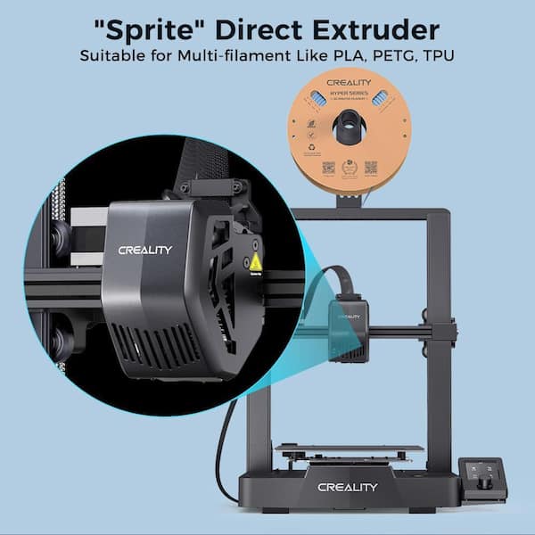 Lukyamzn DIY 3D Printers with CR Touch Auto Leveling, Sprite