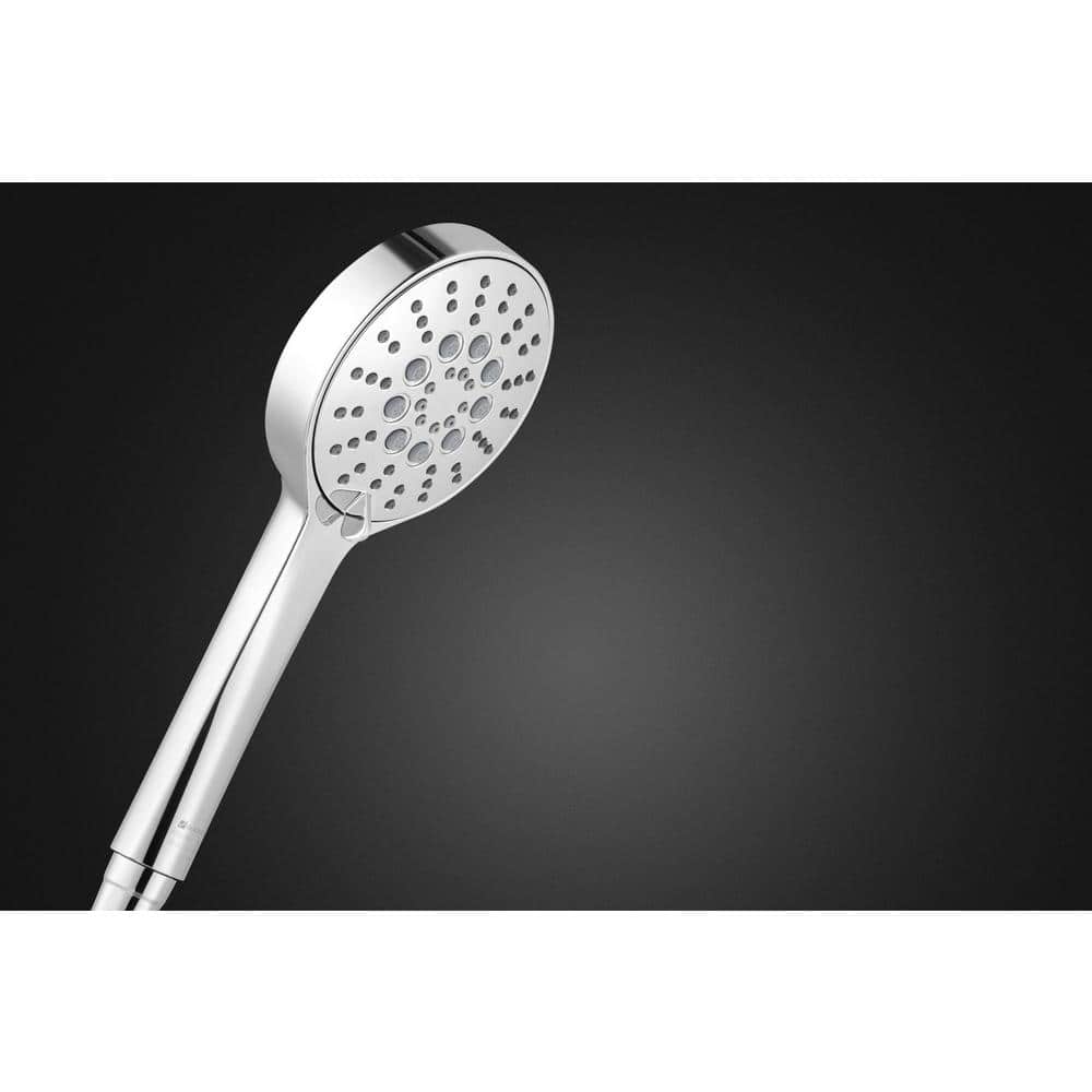 Chrome 6-Spray Handheld Showerhead with Pause Feature