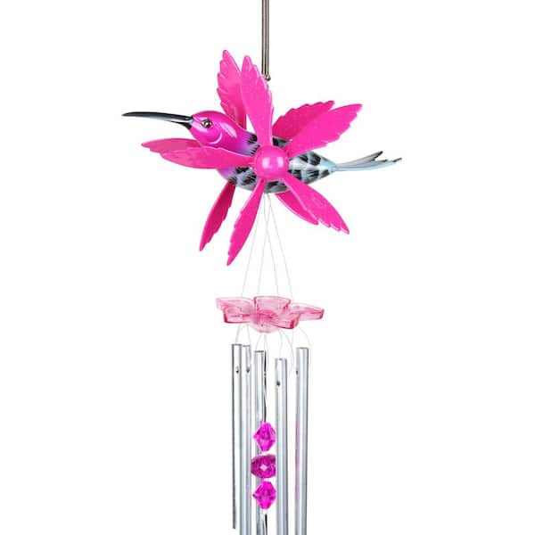 『3年保証』 Whirligig WindyWing Exhart Hummingbird Metallic Grey Pink 着物・浴衣