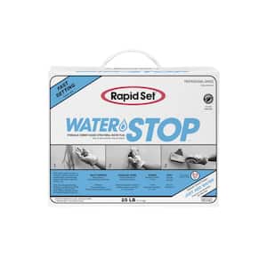 25 lbs. Water Stop Hydraulic Cement Crack Filler in Gray