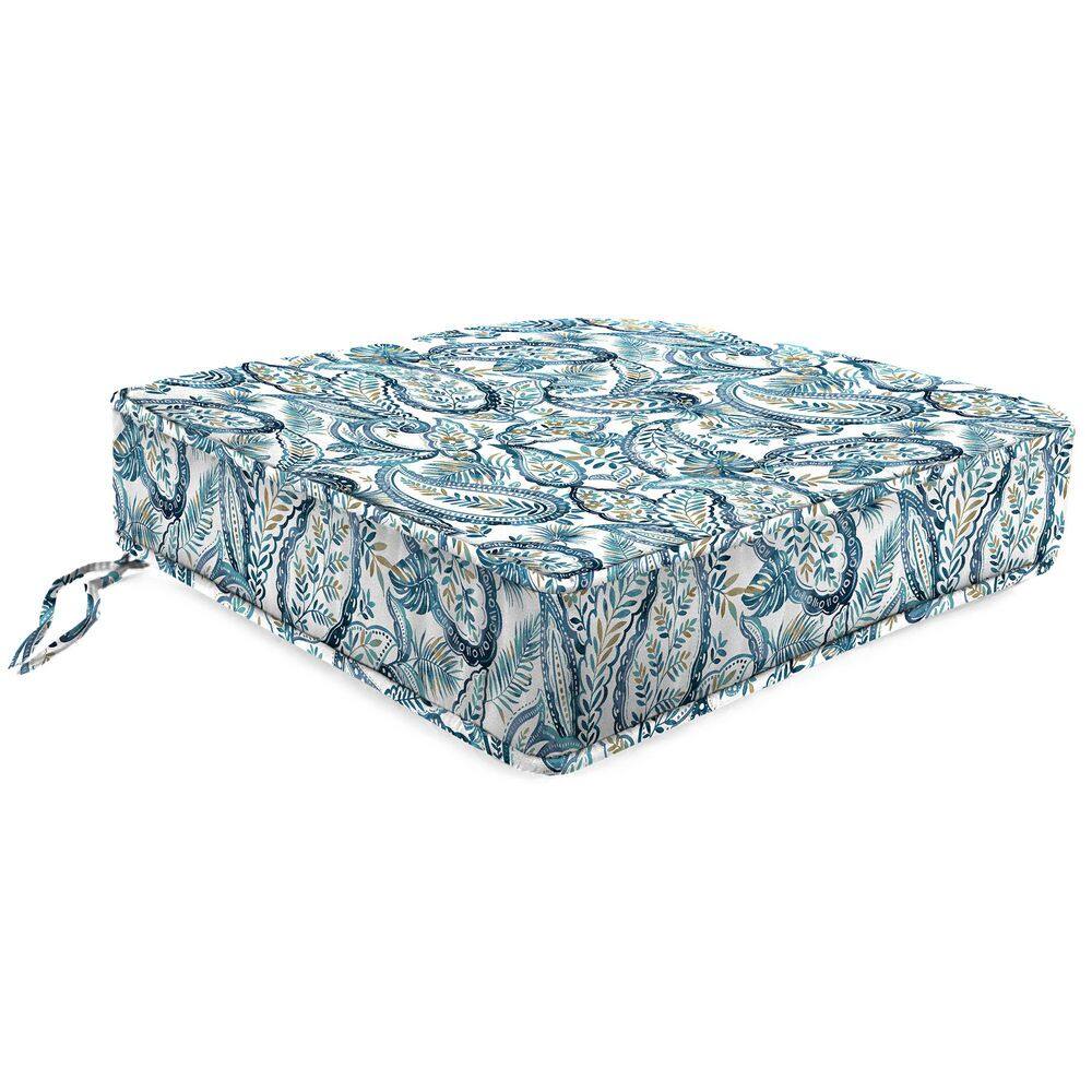 22.5 in. L x 22.5 in. W x 5 in. T Square Outdoor Deep Seat Cushion in Xaviar Deco price history on PriceWatchPro