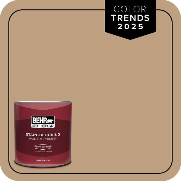 BEHR ULTRA 1 qt. #N270-4 Oxford Street Extra Durable Flat Interior Paint & Primer