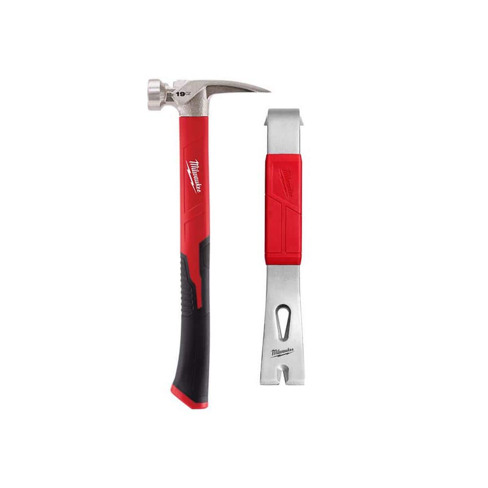 19 oz. Smooth Face Poly/Fiberglass Handle Hammer with 12 in. Pry Bar price history on PriceWatchPro