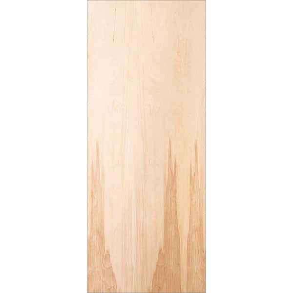 JELD-WEN 32 in. x 80 in. Birch Unfinished Flush Wood Interior Door Slab