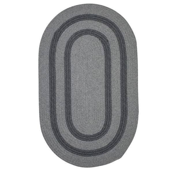 Home Decorators Collection Paige Greystone 2 ft. x 3 ft. Oval Area Rug