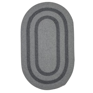 Paige Greystone 3 ft. x 5 ft. Oval Braided Area Rug