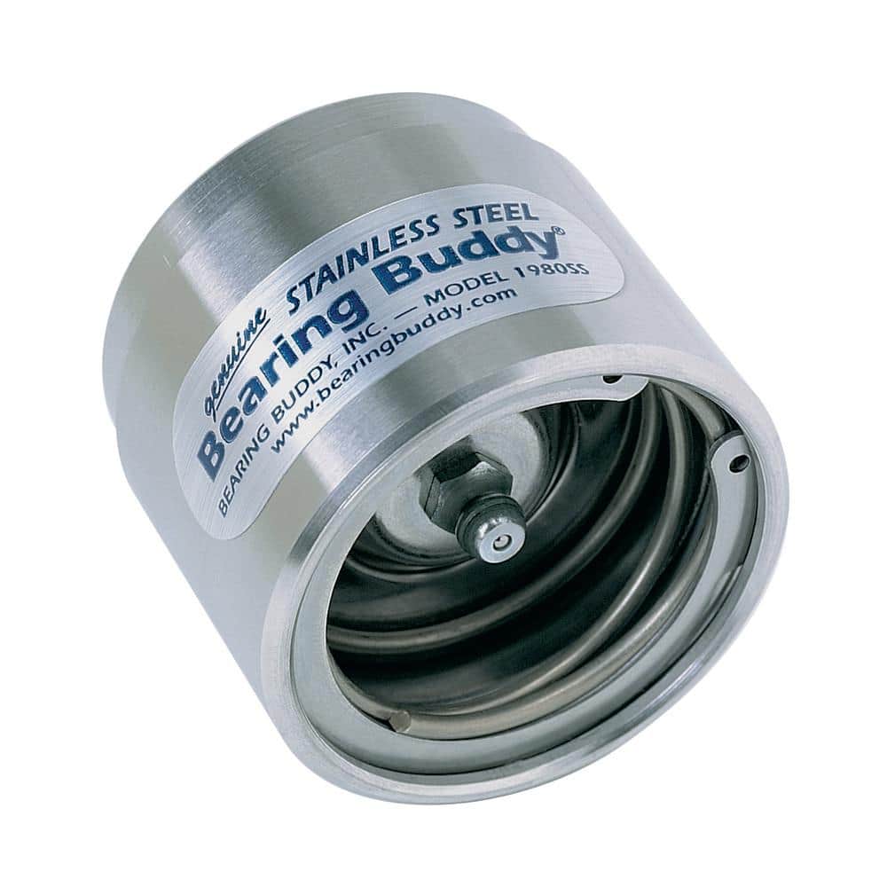 Bearing Buddy 1.980 in. D Wheel Bearing Protector in Chrome with