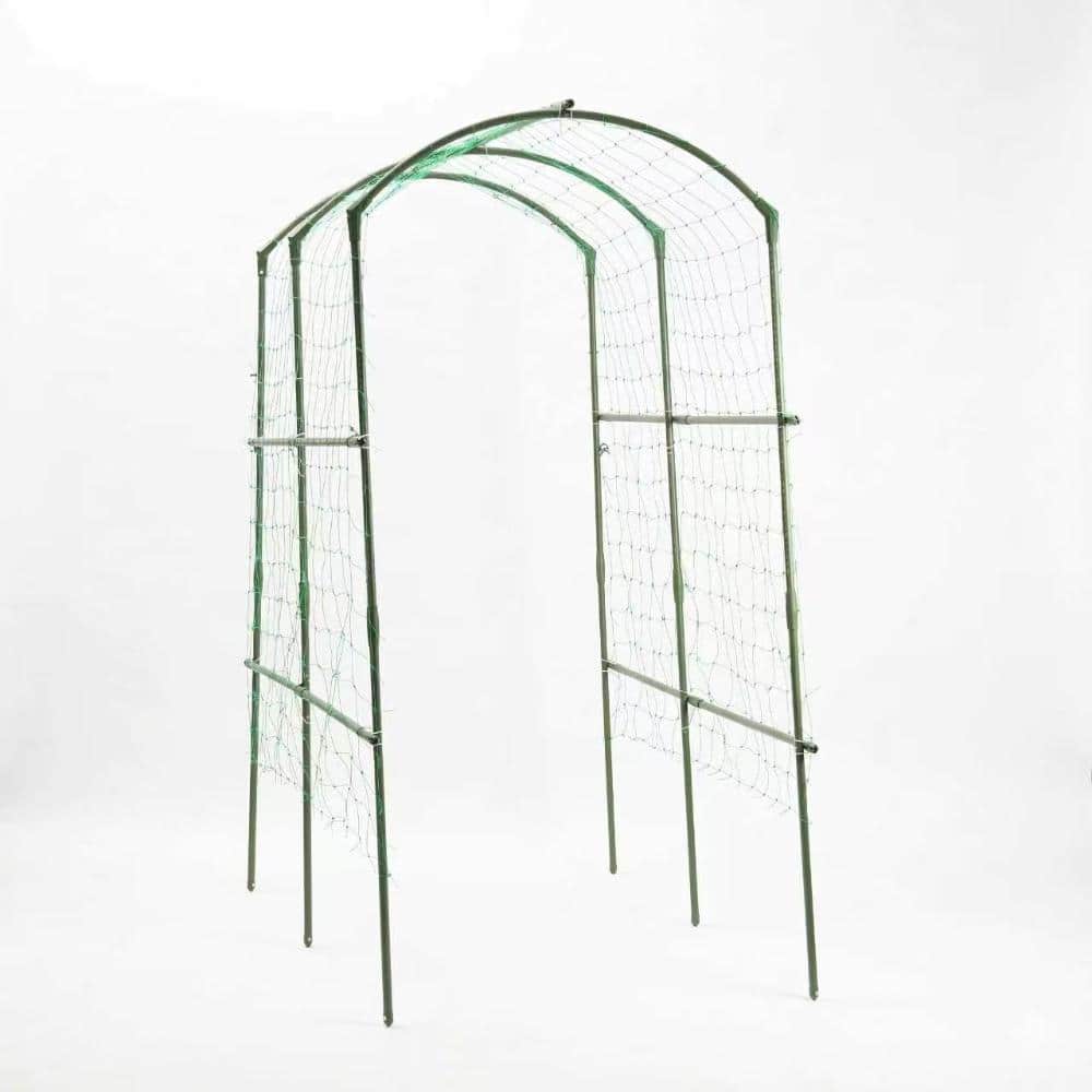 Heavy Duty 0.8 in. Diameter Metal U-Shape Garden Arch Trellis, 80 in. H x 71 in. D, Adjustable Width 40-60 in., Antique price history on PriceWatchPro