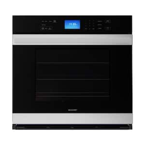 30" Single Electric Wall Oven with True Convection Self-Cleaning in Stainless Steel