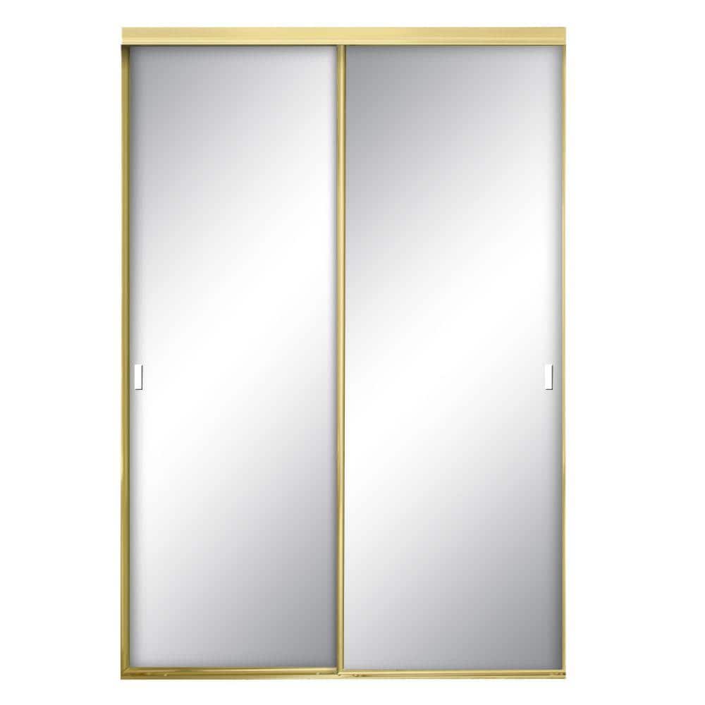 Contractors Wardrobe 72 in. x 81 in. Aurora Bright Gold Aluminum