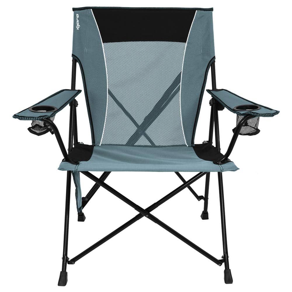 Kijaro Hallett Peak Gray Dual Lock Chair 540221 - The Home Depot