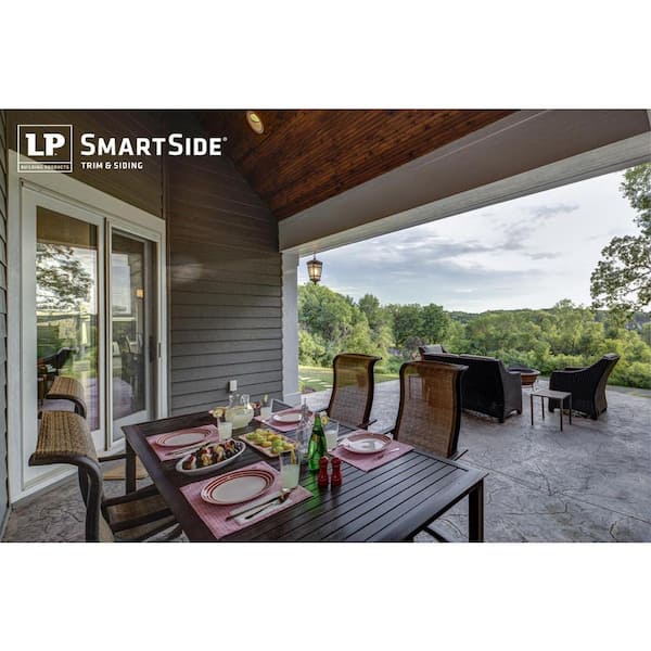 SmartSide 440 Series Cedar Texture Trim Engineered Treated Wood Siding, Application As 6 in. x 8 ft.